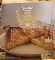 Galette des rois amande et creme de citron