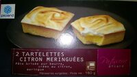 2 tartelettes citron meringuées