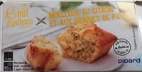 Moelleux au citron et aux graines de pavot