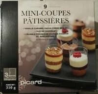 9 mini-coupes pâtissières
