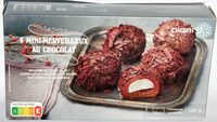 6 Mini-Merveilleux au chocolat