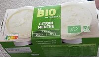 Sorbet citron menthe