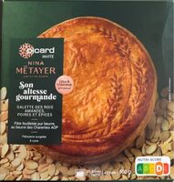 Galette des rois Nina Métayer amandes poires épices