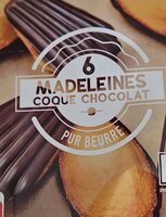 Madelaines coque en chocolat
