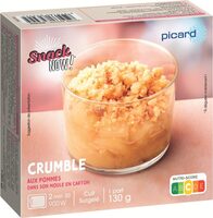 Crumble aux pommes