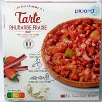 Tarte Rhubarbe Fraise