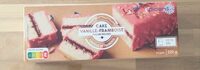 Cake vanille-framboise facon rocher