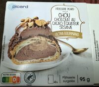 Chou chocolat au cacao équateur sésame
