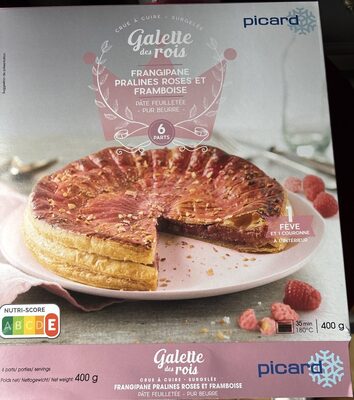 Galette Des Rois Frangipane Pralinés Roses Et Framboise
