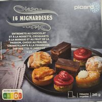 16 mignardises