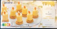 8 bougies crémeux citron crumble