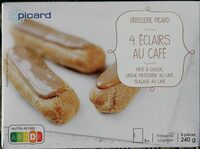 4 éclairs au café