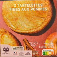 Tartelettes fines aux pommes