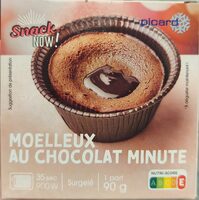 Moelleux au chocolat minute
