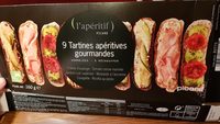 9 tartines apéritives gourmandes