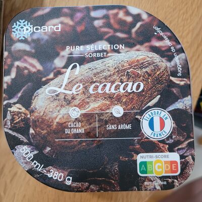Sorbet Le Cacao