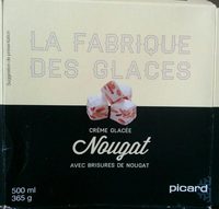 Crème glacée Nougat