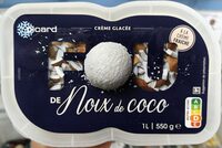 Crème glacée de noix de coco