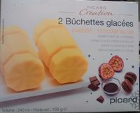 Bûchettes passion-chocolat au lait