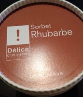 Sorbet rhubarbe