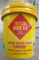 Creme glacee facon turron