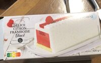 Delice citron framboise glacé
