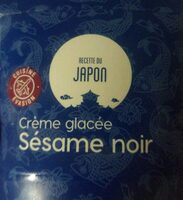 Crème glacée sésame noir