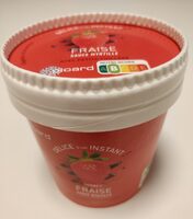 Sorbet Fraise sauce myrtille