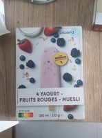Glace 4 Yaourt - Fruits Rouges - Muesli
