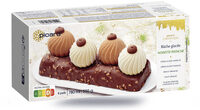 Bûche glacée noisette pistache