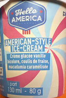 American-style ice-cream