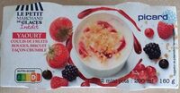 Yaourt coulis fruits rouges