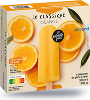 Bâtonnets orange