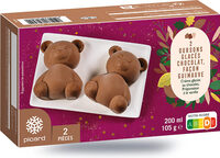 Oursons glacés chocolat façon guimauve