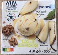 Sorbet Poire Miel Noix