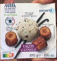 Glace facon cannelé