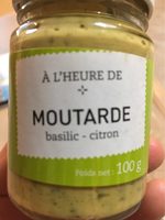 Moutarde Basilic-Citron