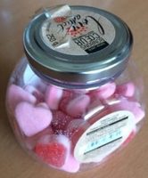 Bonbons Cœur Goût Framboise