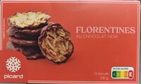 Florentines au chocolat noir