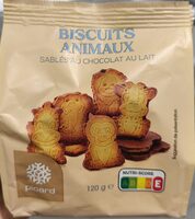 Biscuits Animaux - sablés au chocolat au lait