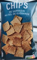 Chips de sarrasin au sel de Guérande