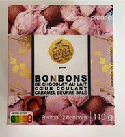 Bonbons de chocolat au lait