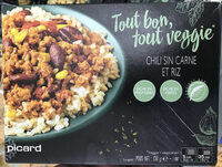 Chili sin Carne et Riz Veggie