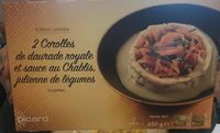 2 Corolles de Daurade Royale et Sauce au Chablis, Julienne de Légumes