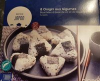 8 Onigiri aux légumes Bouchées à base de riz et de légumes