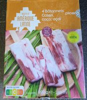 Bâtonnets cassis coco acai