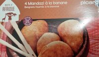 4 mandazi à la banane