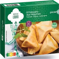 Fatayers aux legumes