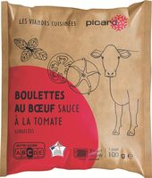 Boulette au bœuf sauce à la tomate