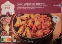 Poulet Vindaloo et potatoes